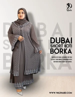 Dubai Short Koti Dark Noode