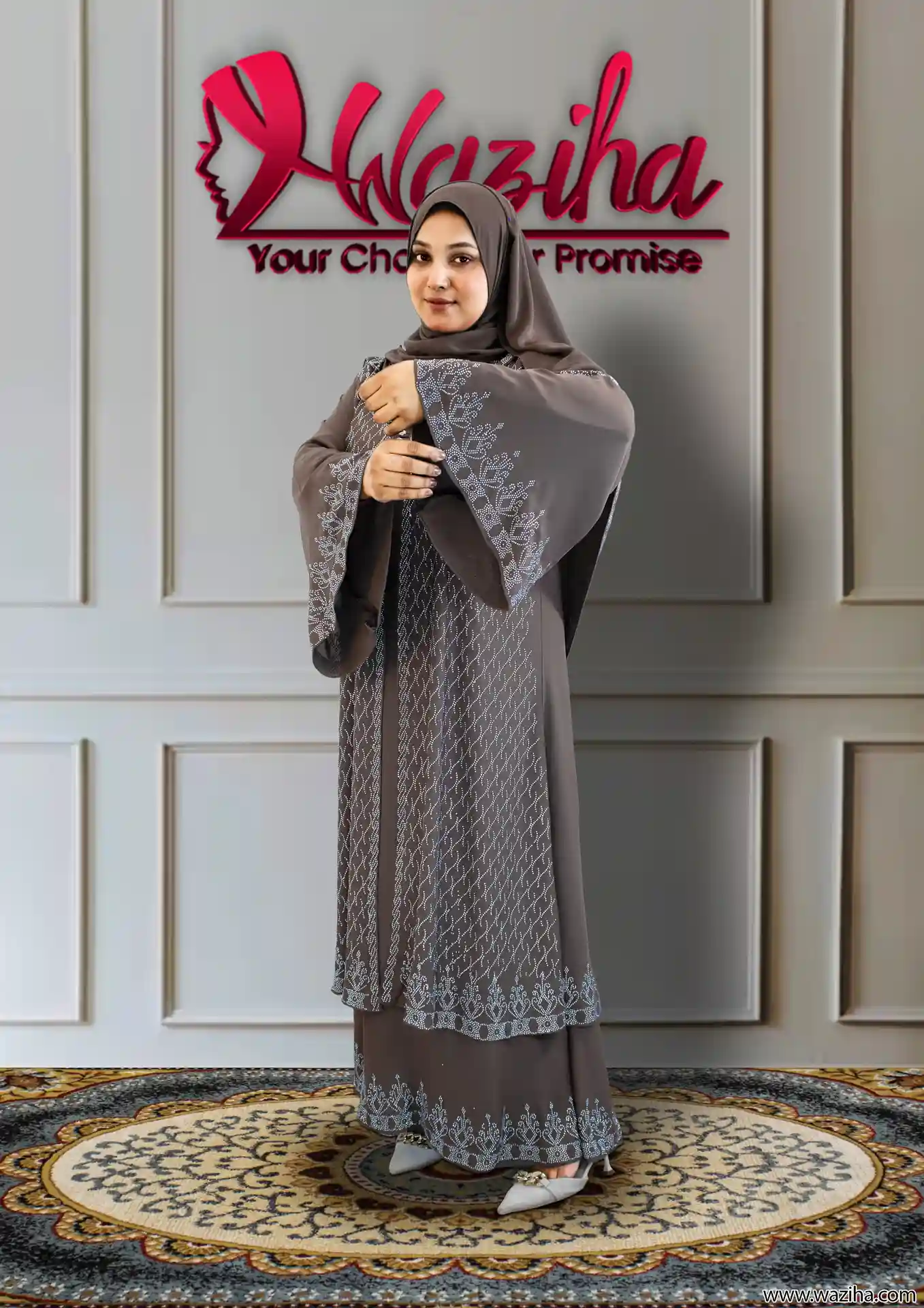 Dubai Short Koti Dark Noode